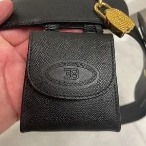Woman’s Ettore Bugatti belt bag with lock vintage 1980s Monogram S Lock Belt Bag | Authentic & Vintage | ReSee main image 4
